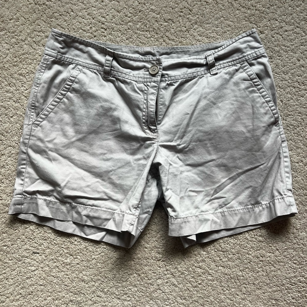 LOFT Light Gray Women's Bermudas